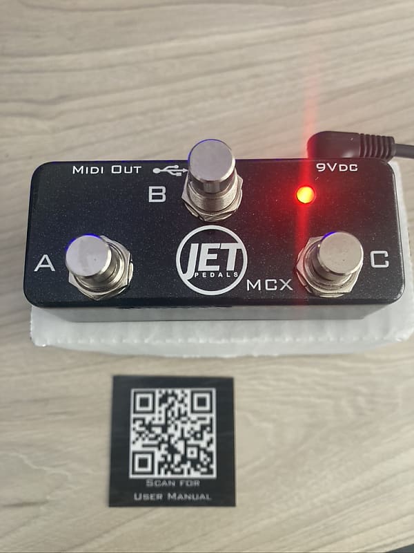 Jet Pedals MCX 2023 Black Reverb