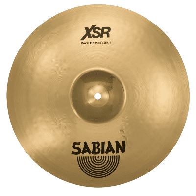 Sabian 14" XSR Rock Hi-Hat Cymbals (Pair)