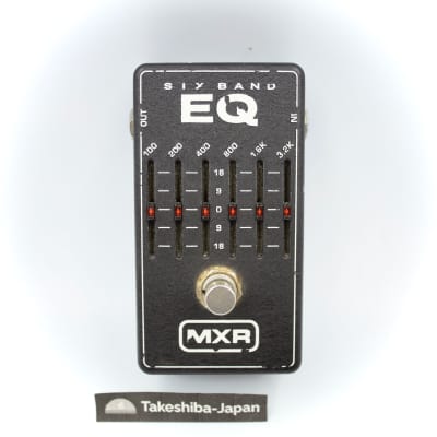 Reverb.com listing, price, conditions, and images for mxr-m109-six-band-eq-black