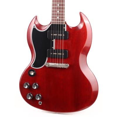 Gibson Custom Shop 1963 SG Special Left-Handed VOS Cherry Red Made 2 Measure image 7