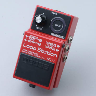 Boss RC-1 Looper (with FS-5U footswitch) | Reverb