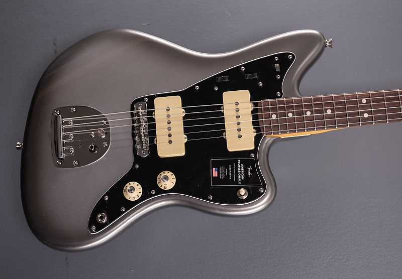 Fender American Professional II Jazzmaster – Mercury w/Rosewood image 1