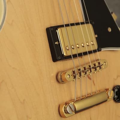 all original 1976 Gibson Les Paul Custom NATURAL w/ohsc VERY CLEAN!!!  Natural image 5