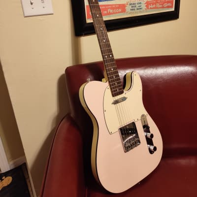 Partscaster Tele 2024 - Pink and cream image 2