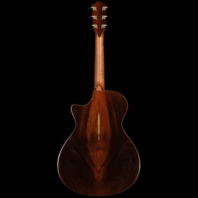 Taylor Custom 12-Fret Grand Concert Bear Claw Sitka Spruce Top Acoustic-Electric Natural image 6