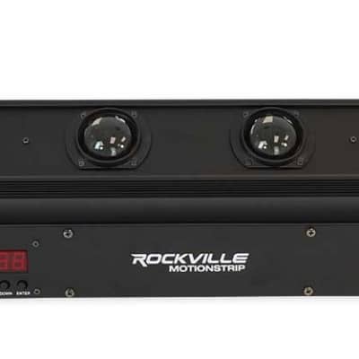 Rockville MOTIONSTRIP Motorized Moving Head RGBW Color Strip Wash/Beam Light Bar image 4