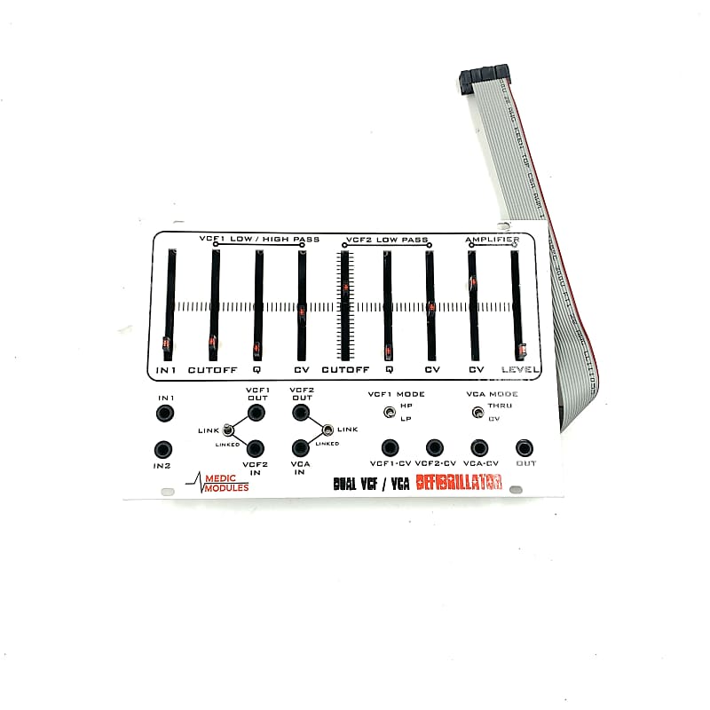 Medic Modules Defibrillator Dual VCF / VCA Owned by Junkie XL Reverb