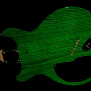 Spalding Guitar Technology Custom 2001 Green Flame.  Hand Built.  One Off. Orphaned. Rare. image 8
