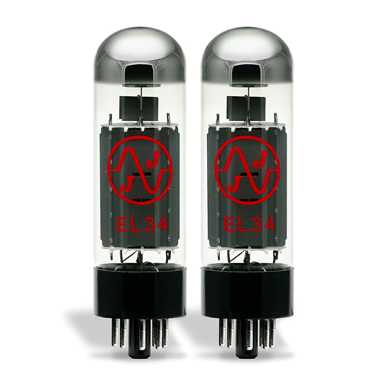 JJ Electronic EL34 Power Tube Apex Matched Pair image 1