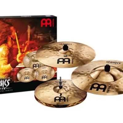 Meinl Cymbals Classics Custom Series Extreme Metal 3-Piece Cymbal Pack (Used/Mint) image 1