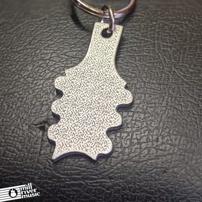 Paul Reed Smith PRS Keychain Pewter Headstock Key Ring image 4