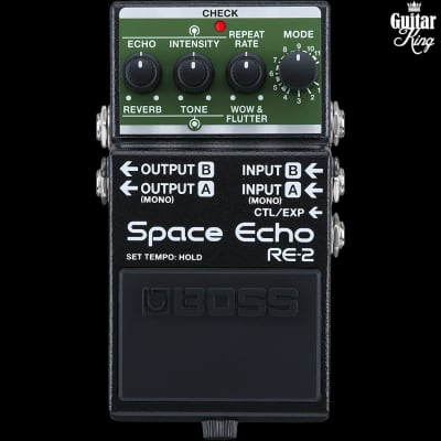 ギター BOSS / RE-2 Space Echo BOSS RE-2 Space Echo Effects Pedal Black | Guitar Center