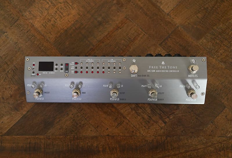 Free The Tone ARC-53M Audio Routing Controller - Silver | Reverb