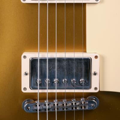 Gibson Custom 1957 Les Paul Goldtop Reissue VOS Electric Guitar - Double Gold Dark Back - 72373 - Double Gold Dark Back image 12