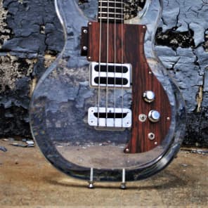 Ampeg Dan Armstrong Lucite Guitar 1970 Clear image 2