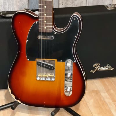 2024 Fender Jason Isbell Signature Custom Telecaster, Road Worn Chocolate Sunburst, Includes FREE Fender Hard Shell Case ! image 18