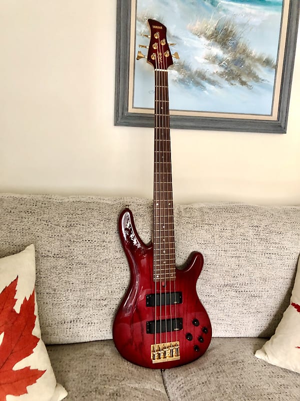 Yamaha TRB-5II 1998 Magenta Burst | Reverb