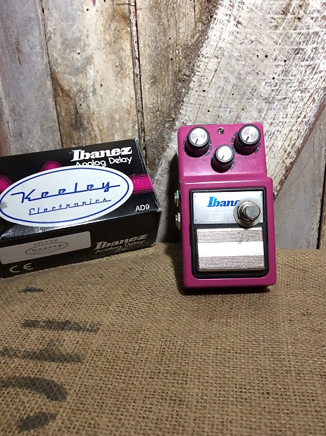 Ibanez AD-9 Analog Delay w/ Keeley Mod | Reverb
