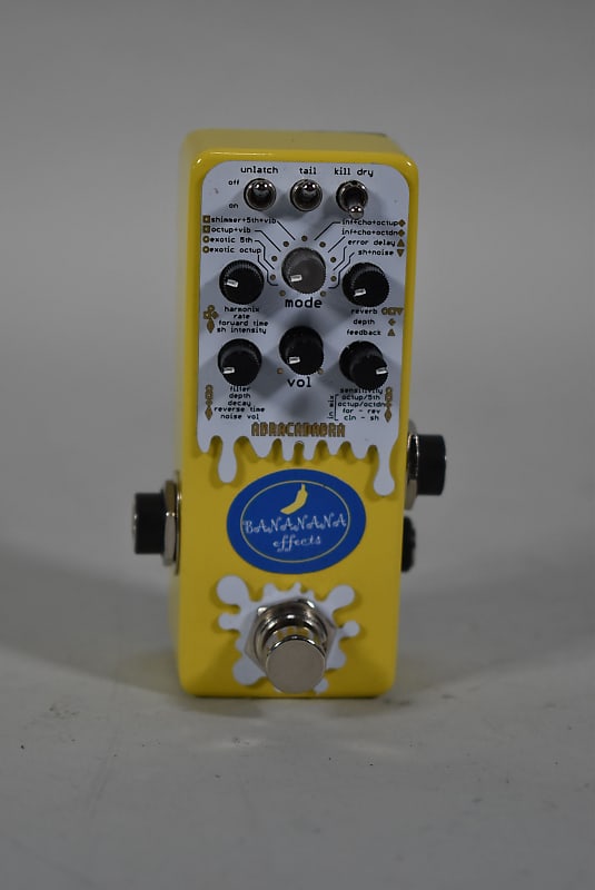 BANANANA EFFECTS ABRACADABRA シマーリバーブ ABRACADABRA Shimmer reverb pedal