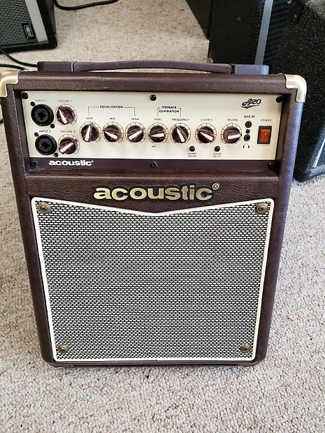 Acoustic a20 20w top acoustic guitar amplifier