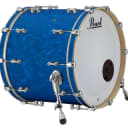 Pearl Music City Custom Reference Pure 20x14 Bass Drum W/ Mount BLUE SATIN MOIRE