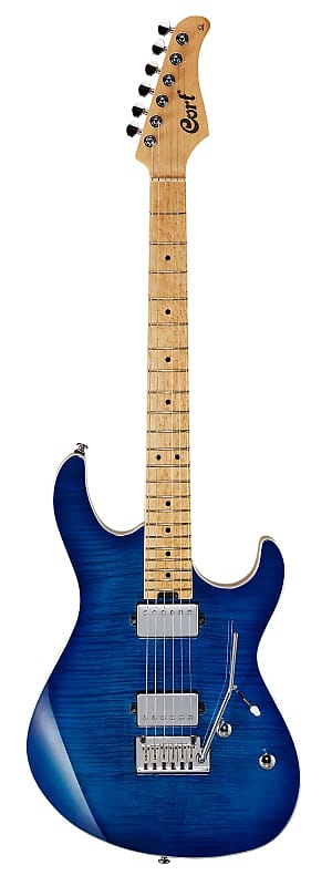 Cort G290 FAT G Series Flamed Maple Top on Swamp Ash Body Birdseye Neck 6-String Electric Guitar image 1