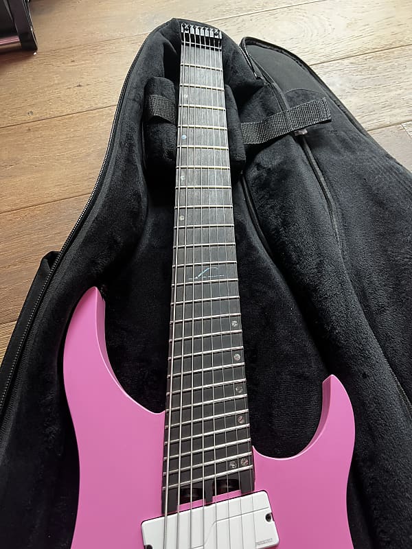 Legator Ghost G8FP (Flamingo) - Headless Multi-Scale 8-String Guitar