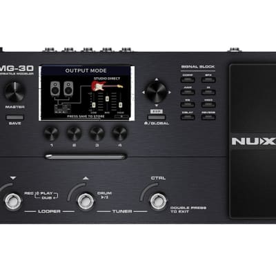 NUX MG-30 Electric Guitar Versatile Modeler Pedal Processor image 4
