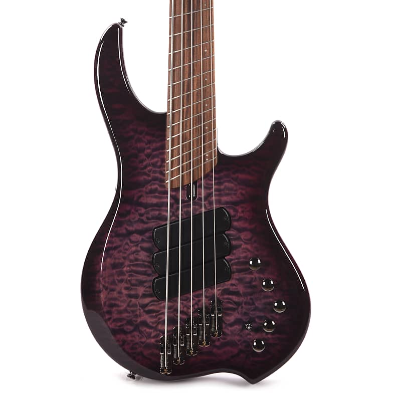 Dingwall Combustion 5-String Swamp Ash/Quilted Maple Ultra Violet Burst w/Pau Ferro (Serial #13746) image 1