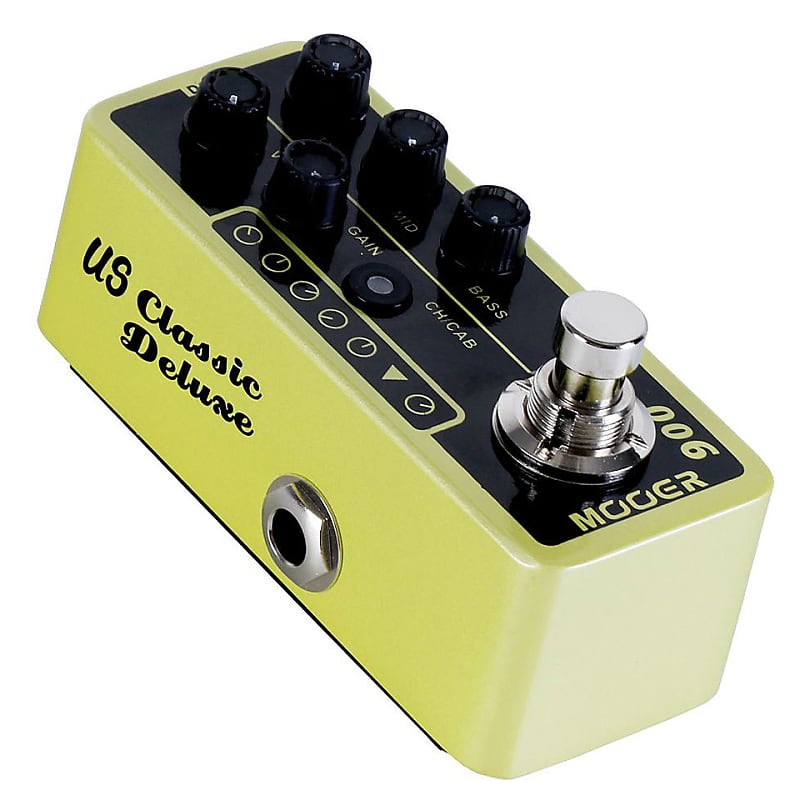 ギター MOOER Micro Preamp 006 Classic Deluxe Mooer 006: US Classic Deluxe Micro Preamp
