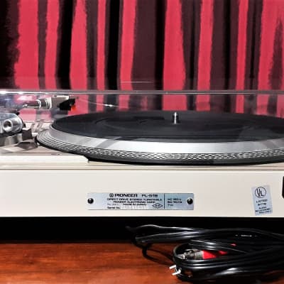 Pioneer PL-518 Direct-Drive Turntable 1978 Silver image 9