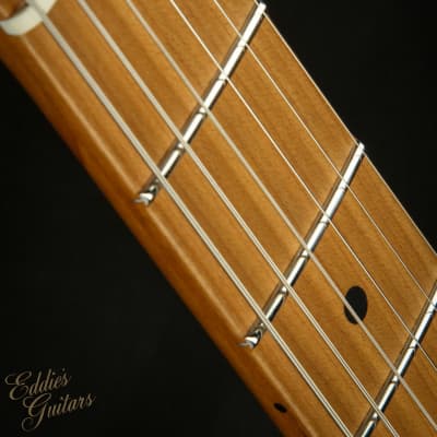 Suhr Eddie's Guitars Exclusive Custom Classic T Roasted - Aqua Sparkle 2023 image 9