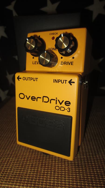 BOSS OD-3 OverDrive Yellow image 1