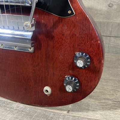 Gibson SG Junior 1968 - Cherry....BIG Neck Profile! image 10