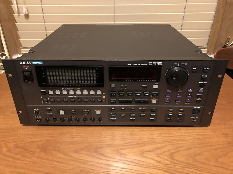 Akai DR16 16track HDR Multitrack Recorder Needs Hard Drive Reverb