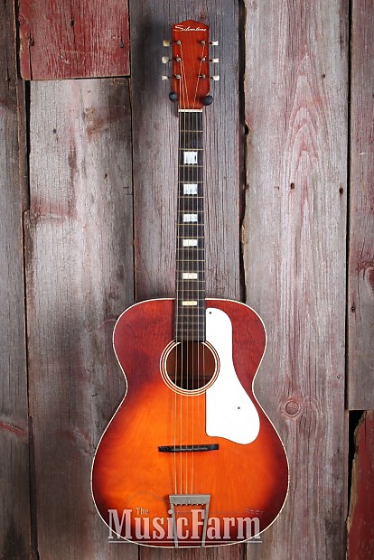 Silvertone 319 acoustic top