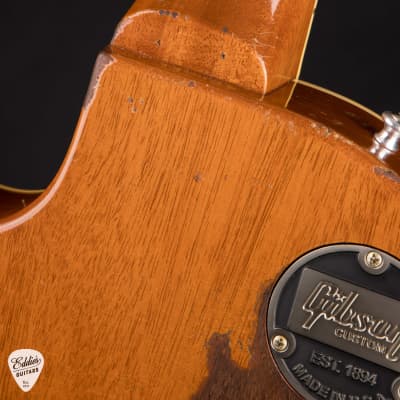 Gibson Custom Shop Made 2 Measure Murphy Lab '59 Les Paul Standard Murphy Painted Ultra Heavy Aged Honey Lemon Fade/NOS image 11