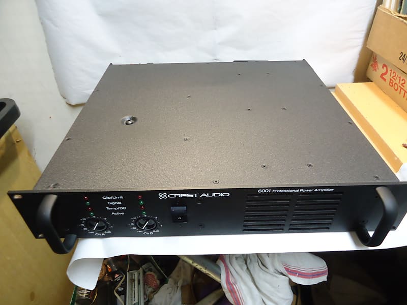 Crest Audio 6001 Rack Mount Professional Power Amplifier