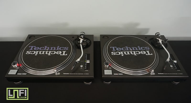 Technics SL-1210 MK3D Professional DJ Turntable Pair - Black