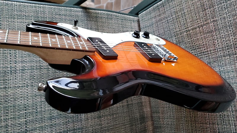 Aria Diamond, DM-380 , Mosrite Style | Reverb