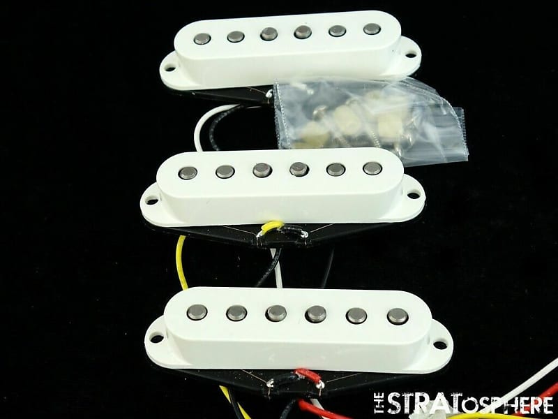 Fender Player Stratocaster Strat Alnico 5 PICKUP SET Guitar Reverb