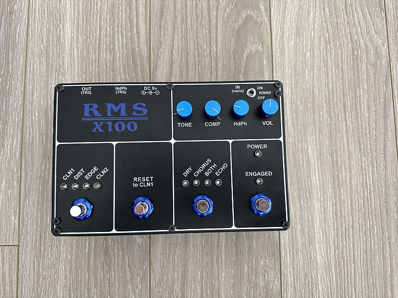 RMS X100 - Rockman X100 Reimagined as a Pedal (Exacting RMS X100 - Rockman X100 Reimagined as a Pedal (Exacting