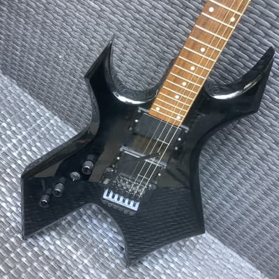 B.C. Rich Warlock Lefty Left Handed hand // Platinum PRO // With Seymour Duncan blackout Humbuckers image 11