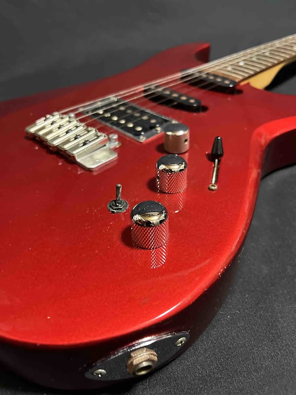 ギター Fernandes Sustainer FR-65S Electric Guitar FERNANDES FR 65S Red Sustainer Light Gotoh