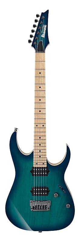 Ibanez Prestige RG652AHMFX Electric Guitar - Nebula Green Burst image 1