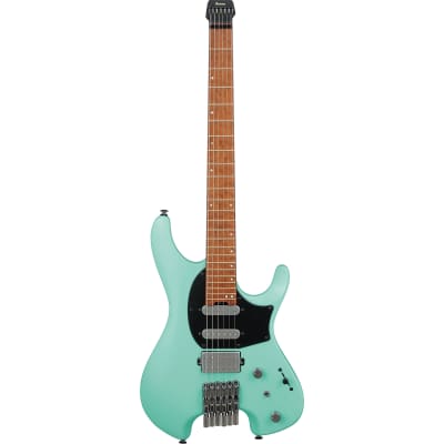 Ibanez Quest Q54 Headless Guitar, Roasted Birdseye Maple, Sea Foam Green Matte image 1