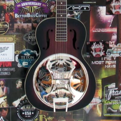 Gretsch G9220 Bobtail Round Neck Electric Resonator Guitar - 2 Color Sunburst image 1
