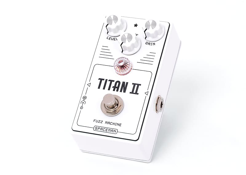 Spaceman Titan II: Fuzz Machine ★ White/White ★ One Of A Kind #1/1 image 1