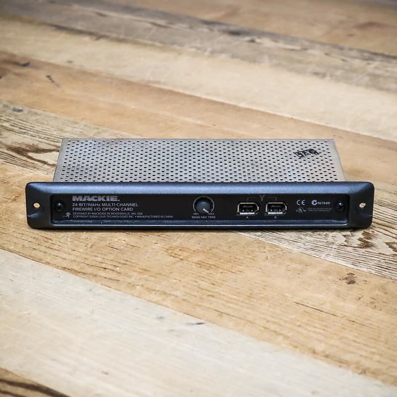 Mackie Onyx FireWire I/O Option Card for Onyx 1220 1620 1640 Reverb