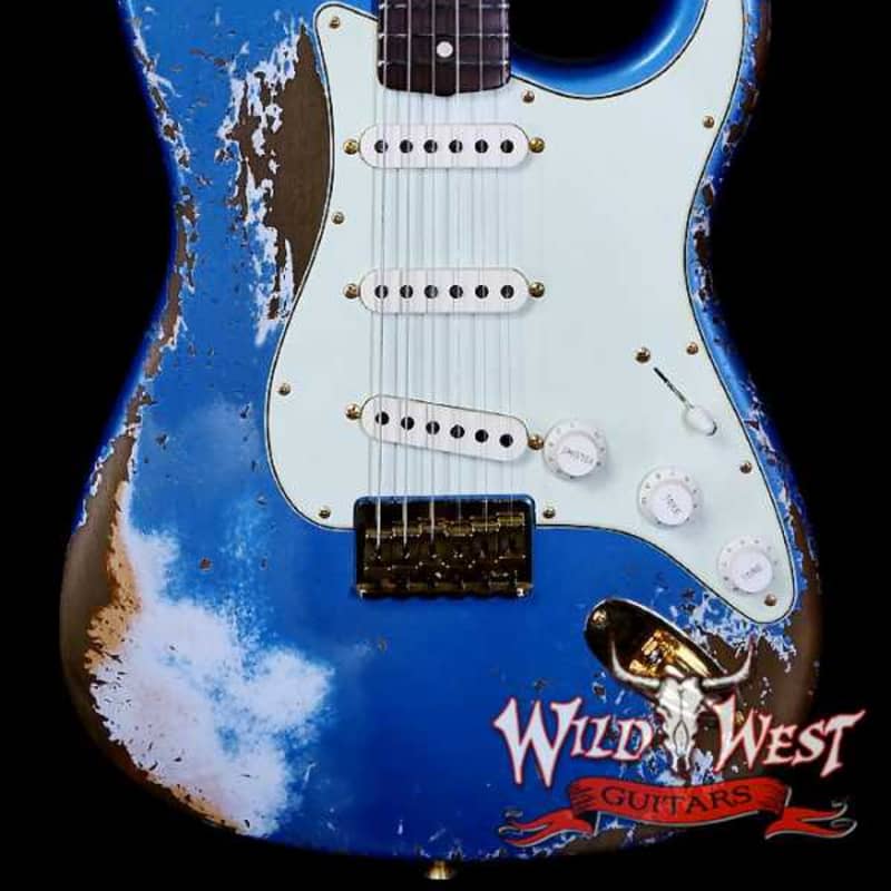 Photos - Guitar Fender    Custom Shop Wild West Guitars 25th Annivers... Lake Placid Blue  2024